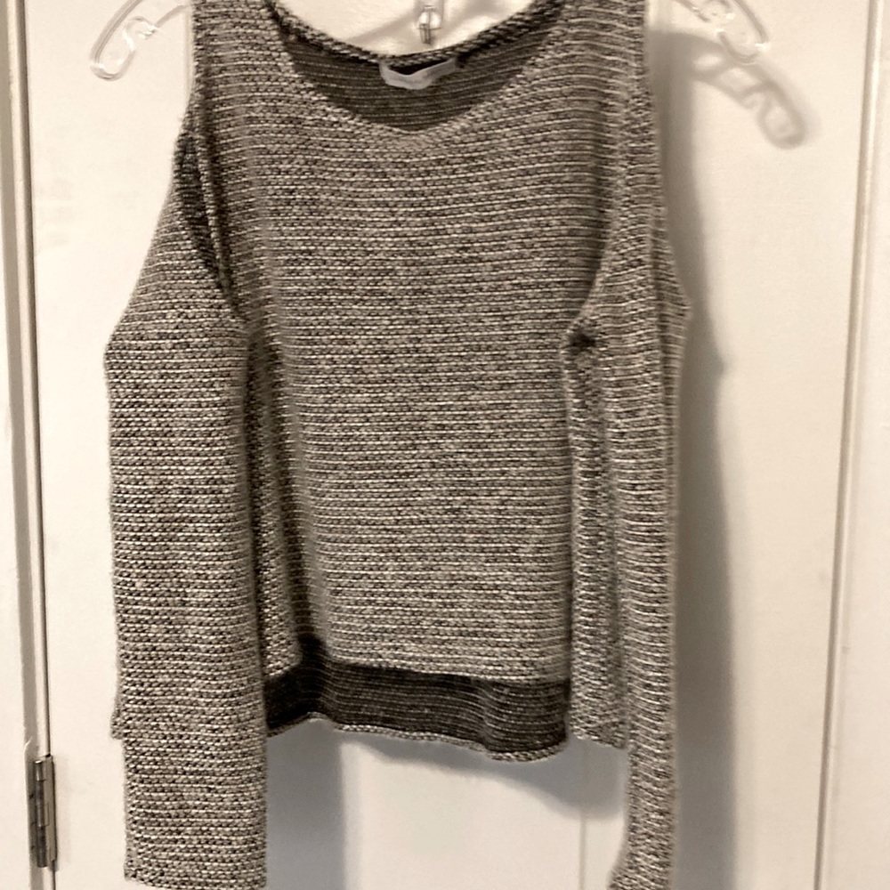 Lowry Farm cold shoulder sweater